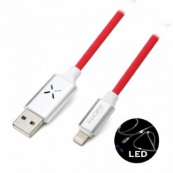 USB data kabal za iPhone lightning Kucipa K257 (1m) - crvena