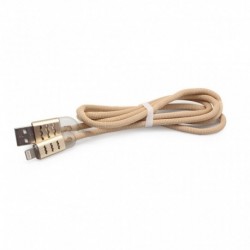 USB data kabal za iPhone lightning Lux (1m) - zlatna