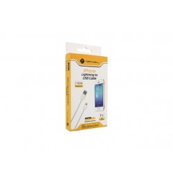 USB data kabal za iPhone lightning Teracell (1m) - bela