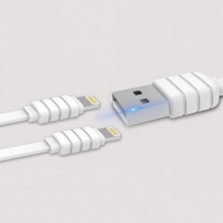 USB data kabal za 2x iPhone lightning Konfulon S60 (1,2m) - bela