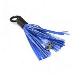 USB data kabal za iPhone lightning Remax Rc053I privezak (0,2m) - plava