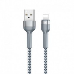 USB data kabal za iPhone lightning Remax Rc-124i (1m) - siva