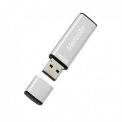 USB (flash) memorija (128Gb) 2.0 MemoStar Cuboid - srebrna