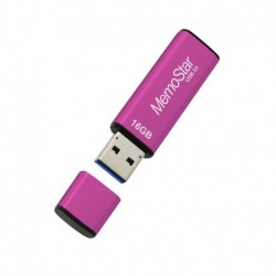 USB (flash) memorija (16Gb) 3.0 MemoStar Cuboid - pink