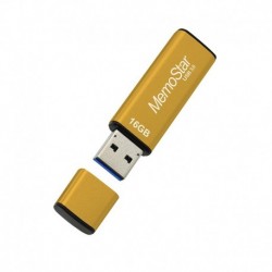 USB (flash) memorija (16Gb) 3.0 MemoStar Cuboid - zlatna