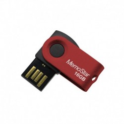 USB (flash) memorija (16Gb) MemoStar Rota - crvena