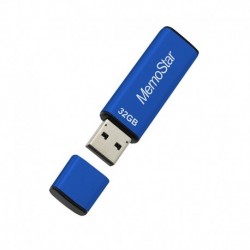 USB (flash) memorija (32Gb) MemoStar Cuboid - plava