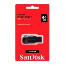 USB (flash) memorija (64Gb) SanDisk Cruzer Blade Teardrop - crna