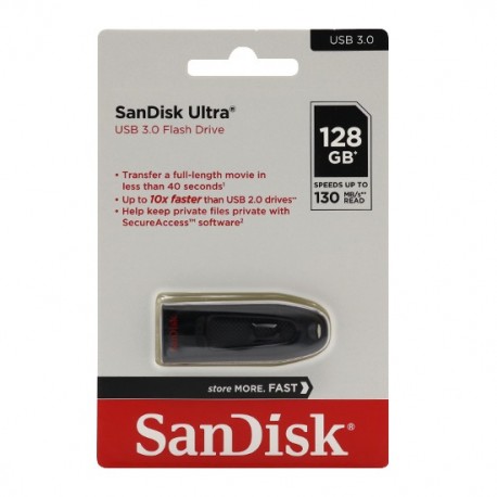 USB (flash) memorija (128Gb) 3.0 SanDisk Cruzer Ultra - crna