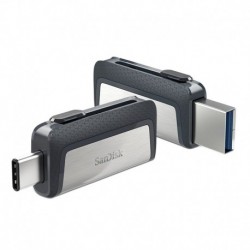 USB (flash) memorija (128Gb) /Type C 3.1 SanDisk Ultra dual - crna