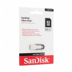 USB (flash) memorija (32Gb) 3.0 SanDisk Cruzer Ultra flair - srebrna