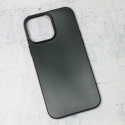 Futrola za iPhone 13 Pro Max leđa silikon Skin - mat crna