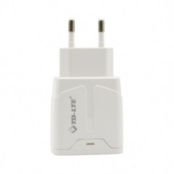 Kućni punjač za iPhone lightning TD-ft95 (1A | 2xUSB) - bela