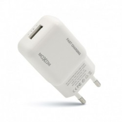 Kućni punjač za Android micro Moxom Mx-Hc118 (1A | 1xUSB) - bela