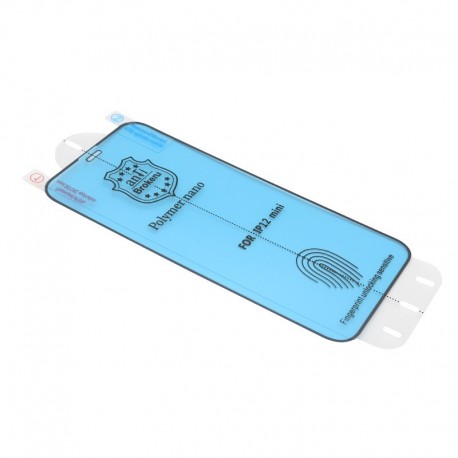 Zaštitna folija za iPhone 12 mini Polymer Nano - crna