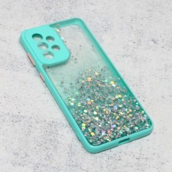 Futrola za Samsung Galaxy A53 5G leđa Frame glitter - tirkizna