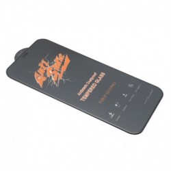 Zaštitno staklo za iPhone 12/12 Pro (zakrivljeno 3D) pun lepak Antistatic - crna