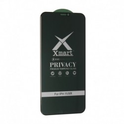 Zaštitno staklo za iPhone XR/11 (zakrivljeno 9D) pun lepak - X-mart Privacy