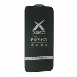 Zaštitno staklo za iPhone 13/13 Pro (zakrivljeno 9D) pun lepak - X-mart Privacy
