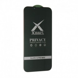 Zaštitno staklo za iPhone 13 Pro Max (zakrivljeno 9D) pun lepak - X-mart Privacy