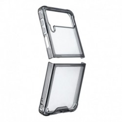 Futrola za Samsung Galaxy Z Flip 4/Flip4 oklop Clear silikon - crna