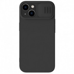 Futrola za iPhone 14 Plus leđa Nillkin Cam shield Silky - crna