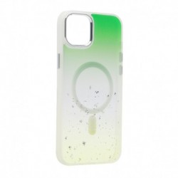 Futrola za iPhone 14 Plus leđa Magsafe glittery - zelena
