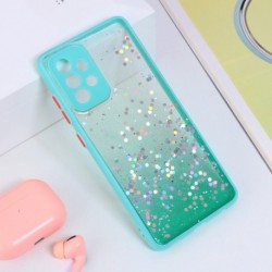 Futrola za Samsung Galaxy A52/4G/5G/A52s leđa Frame glitter - zelena