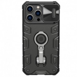 Futrola za iPhone 14 Pro Max leđa Nillkin Cam shield armor pro magnetic - crna