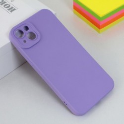 Futrola za iPhone 14 Plus leđa Silikon color - ljubičasta