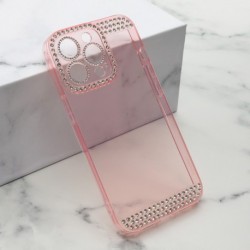Futrola za iPhone 13 Pro leđa Diamond side - roza