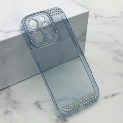 Futrola za iPhone 14 Pro leđa Diamond side - plava