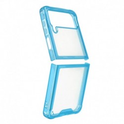 Futrola za Samsung Galaxy Z Flip 4/Flip4 oklop Clear silikon - plava