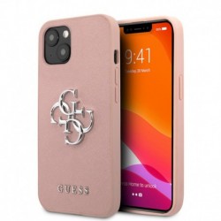 Futrola za iPhone 13 leđa Guess Saffiano big - roza