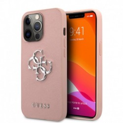 Futrola za iPhone 13 Pro leđa Guess Saffiano big - roza