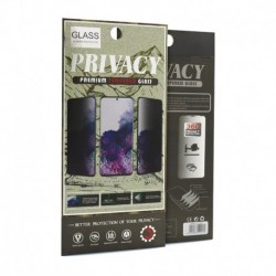Zaštitno staklo za Realme 9 Pro/C35 (2,5D) pun lepak Privacy - crna