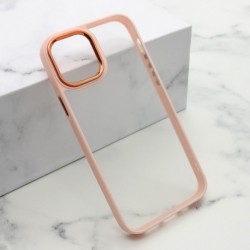 Futrola za iPhone 12/12 Pro leđa Elegant edge - roza