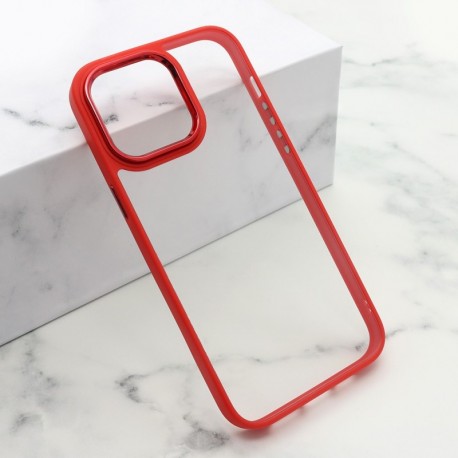 Futrola za iPhone 14 Pro Max leđa Elegant edge - crvena