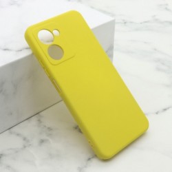 Futrola za Realme C33 leđa Soft silikon - žuta