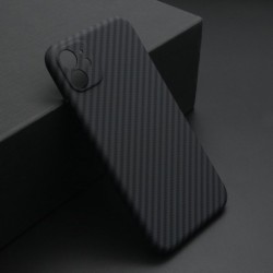 Futrola za iPhone 11 leđa Carbon stripes - crna