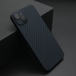 Futrola za iPhone 14 Plus leđa Carbon stripes - plava