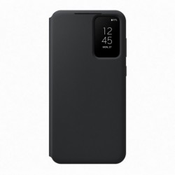 Futrola za Samsung Galaxy S23 Plus preklop bez magneta sa prozorom S-View original - crna