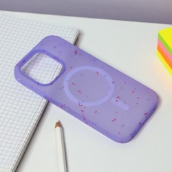 Futrola za iPhone 14 Pro leđa Color Magsafe - ljubičasta