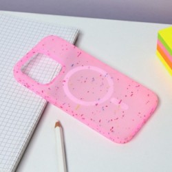 Futrola za iPhone 14 Pro leđa Color Magsafe - roza