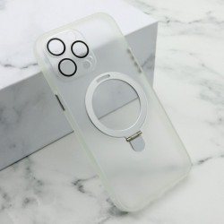 Futrola za iPhone 14 Pro Max leđa Stylish magsafe - srebrna