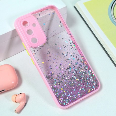 Futrola za Samsung Galaxy A54 leđa Frame glitter - roza