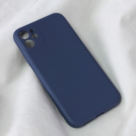 Futrola za iPhone 11 leđa Soft velvet - teget