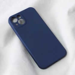 Futrola za iPhone 13 leđa Soft velvet - teget