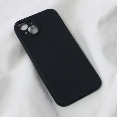 Futrola za iPhone 14 Plus leđa Soft velvet - crna