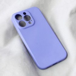 Futrola za iPhone 14 Pro leđa Soft velvet - ljubičasta